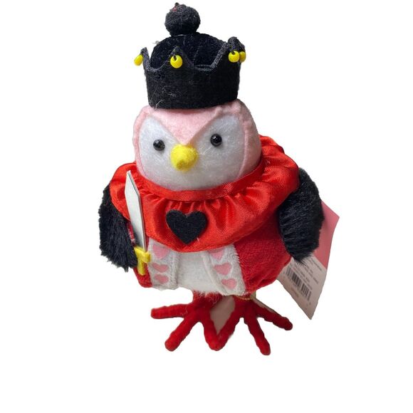 Target Featherly Friend Valentines Kingsley 2024 Fabric Bird Valentine Day - Picture 1 of 8